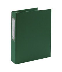 Mapă PVC cu 4 inele, A4/4D/35mm, verde, OfficeLine